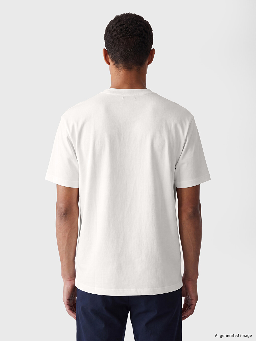 Crew Neck Men's T-shirt-3