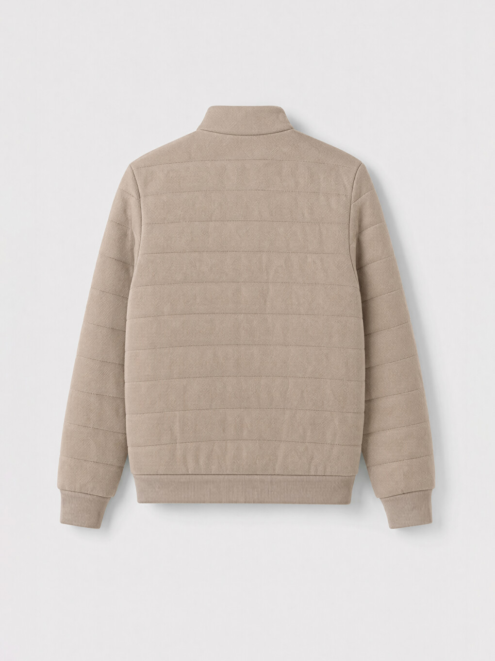 Mock Neck Men's Zip-up Sweatshirt-7