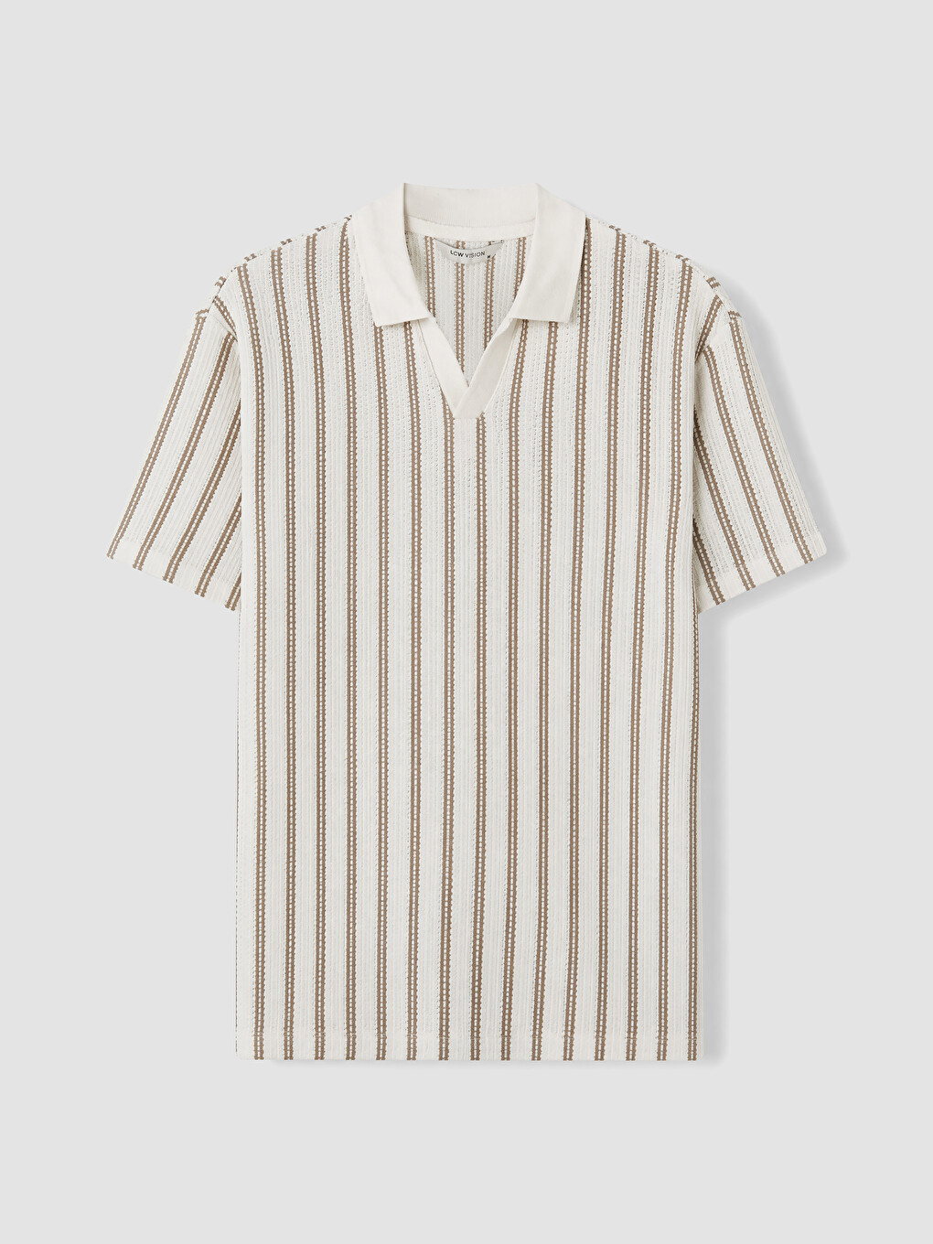 Man Beige T-shirt-4