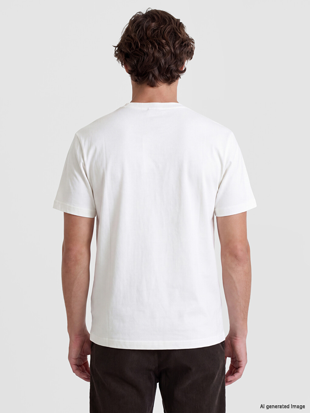 Crew Neck Interlock Men's T-shirt-3