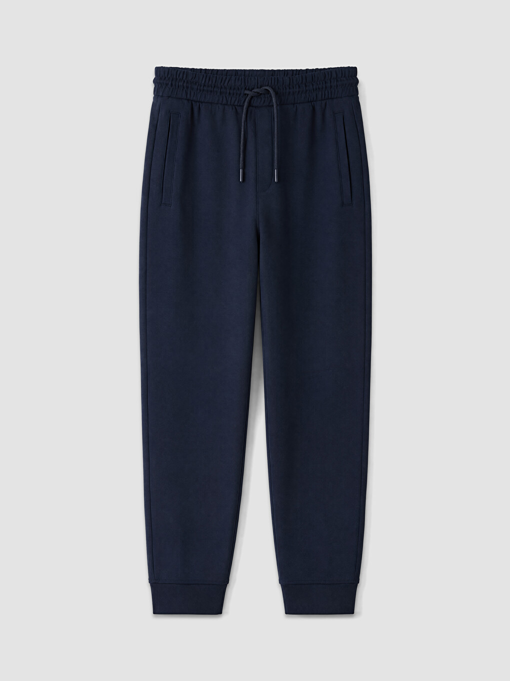 Man Navy Sweatpants-4