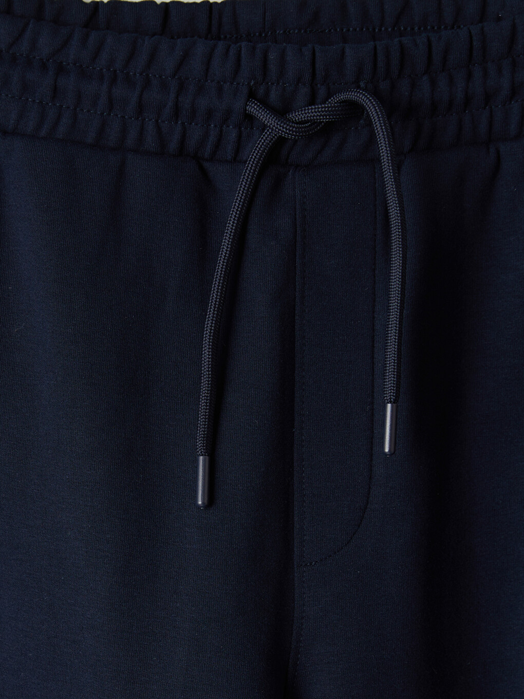 Man Navy Sweatpants-6