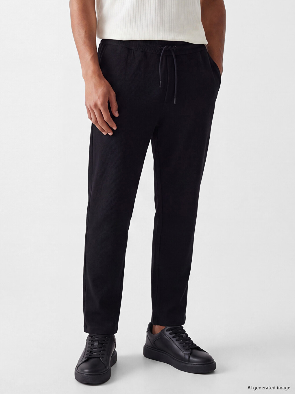 Pantaloni De Trening Regular Fit Pentru Bărbați-1