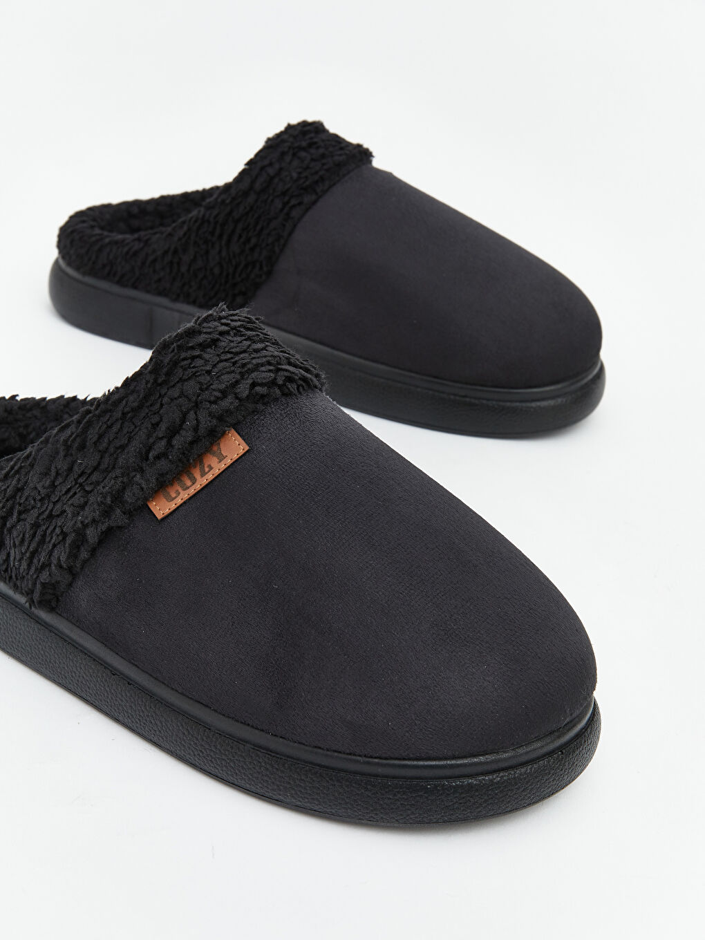 Men's Suede-Look Slippers for Relaxing at Home-2