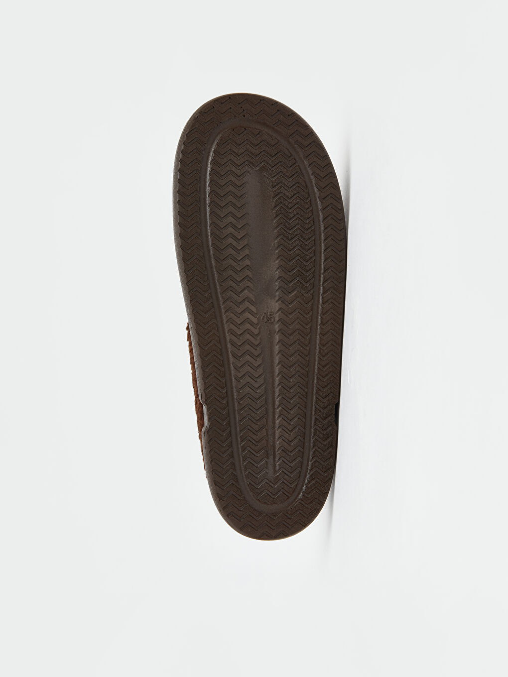 Kahverengi Süet Görünümlü Erkek Ev Terliği-4