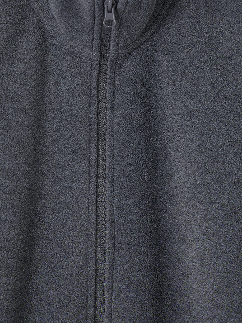 Mock Neck Men's Polar Zip-up Sweatshirt-5