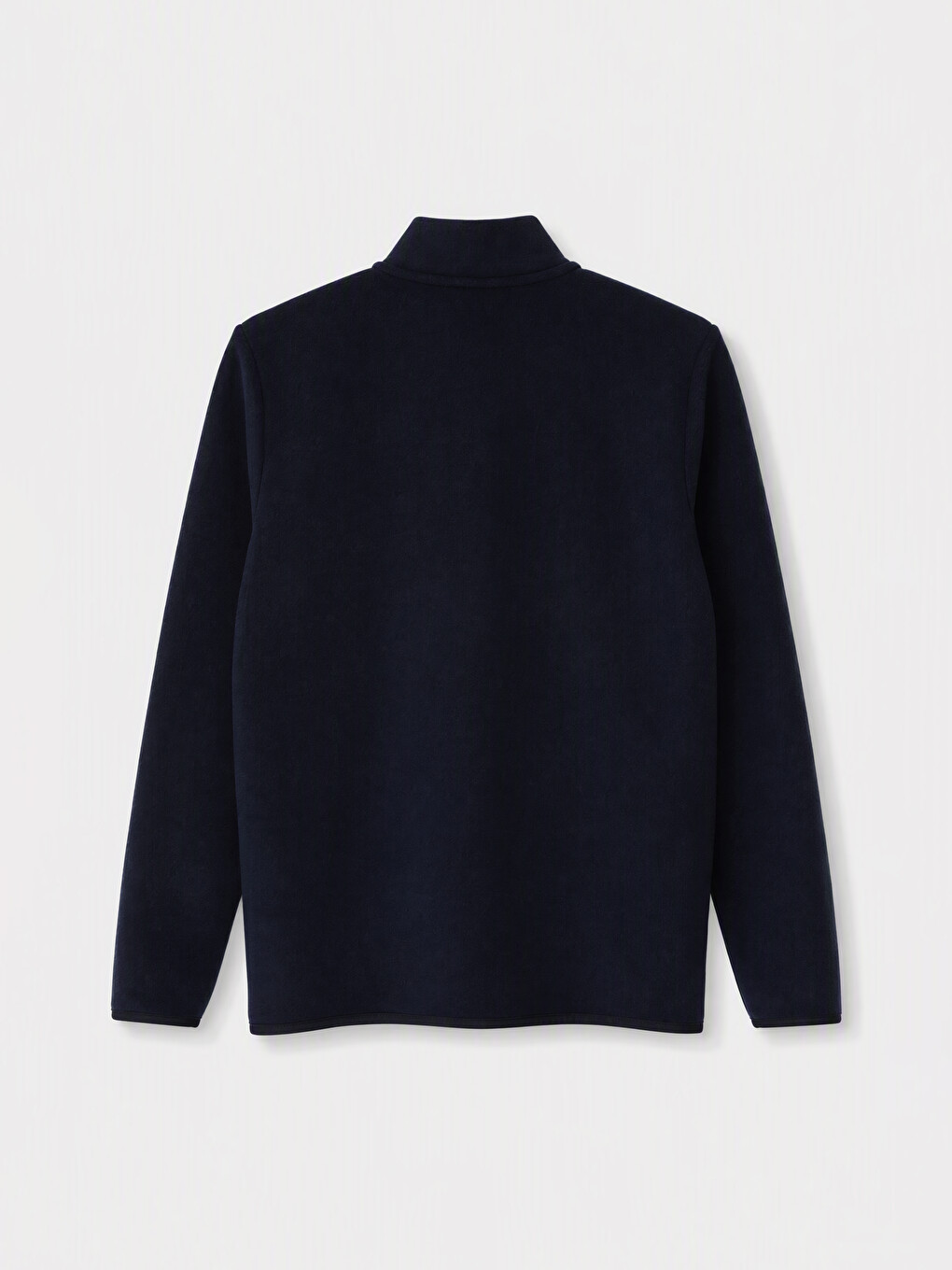 Mock Neck Men's Polar Zip-up Sweatshirt-5