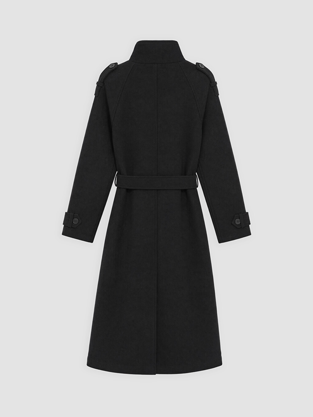 Woman Black Coatigan-6