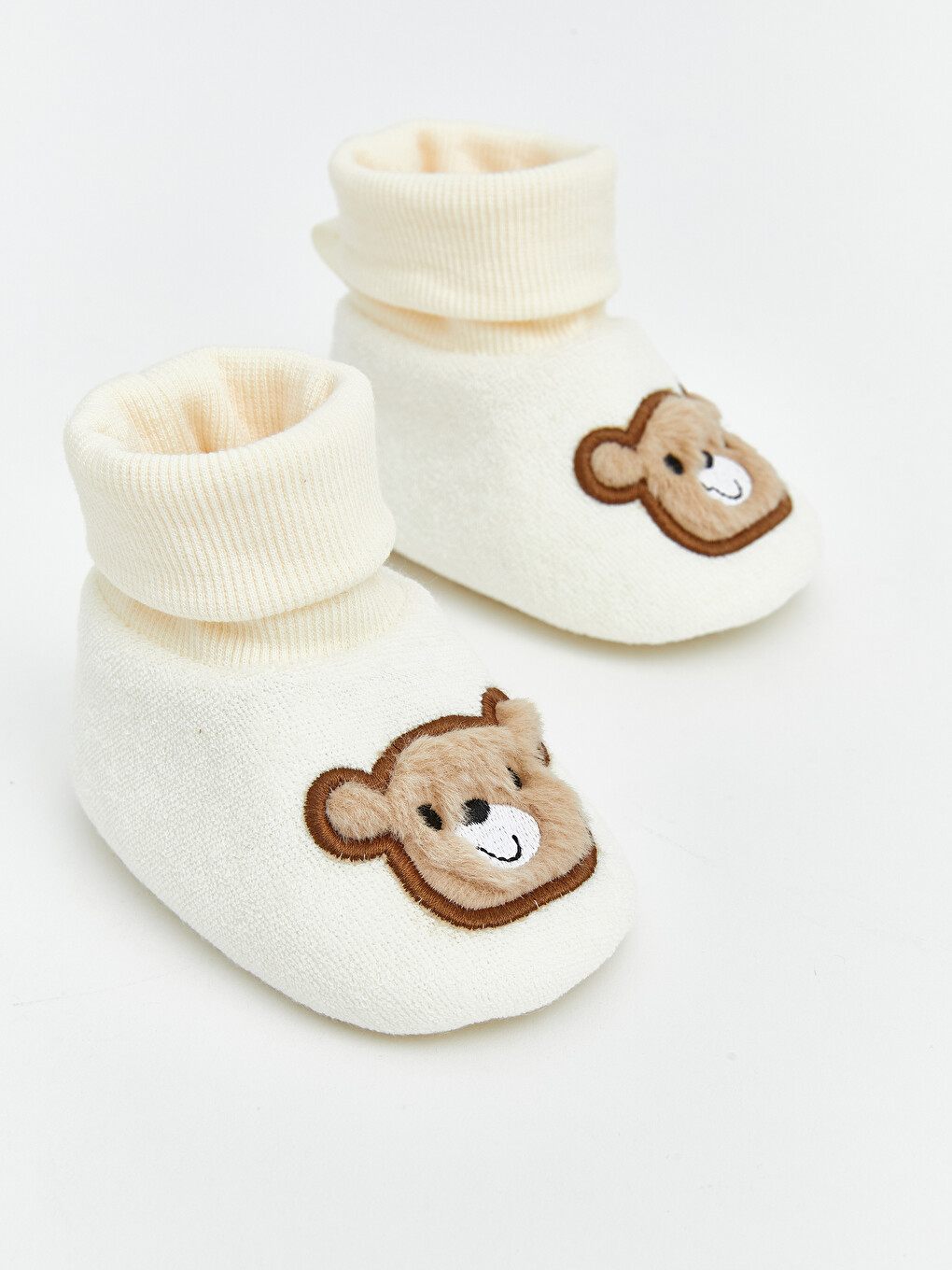 Baby Boy White Pre-walker Shoes-2