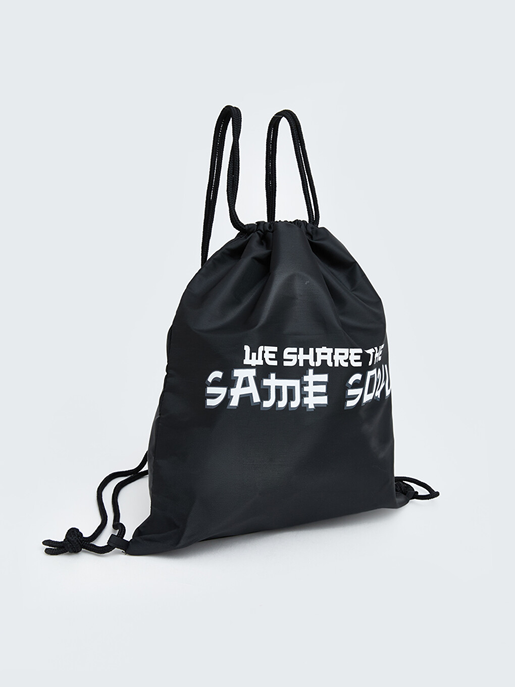 Sac À Dos Fille À Cordon Texte Brodé-2