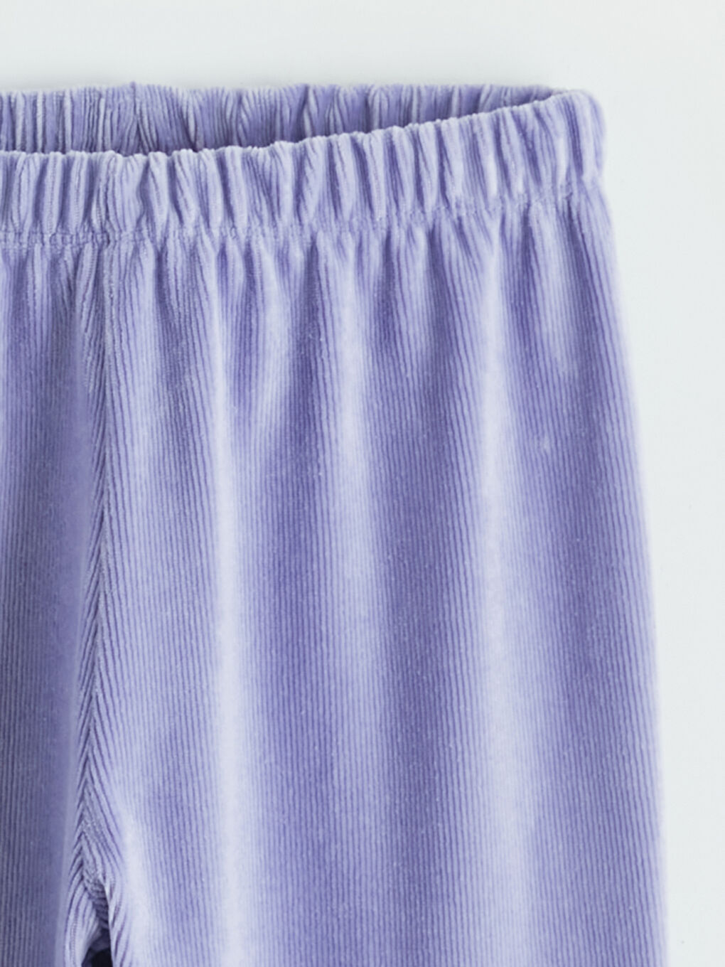 Lila Ayıcık Baskılı Kız Çocuk Pijama Takımı-5