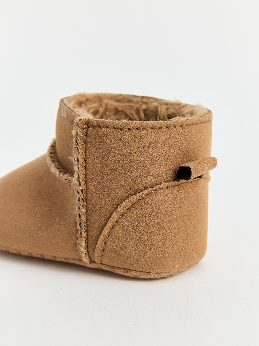 Boy Brown Slipper Boots-1