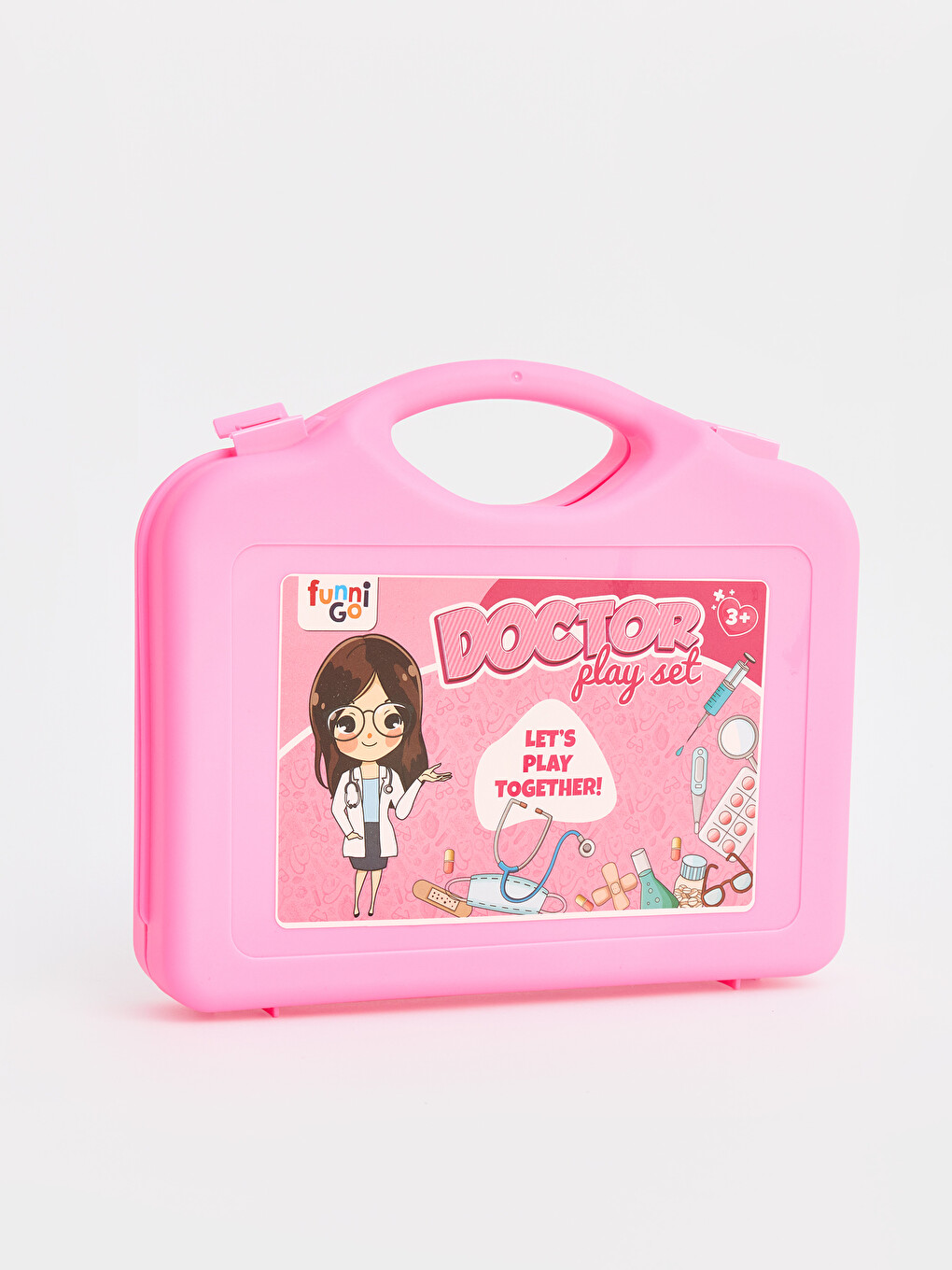 Çantalı Kız Çocuk Oyuncak Doktor Set-1