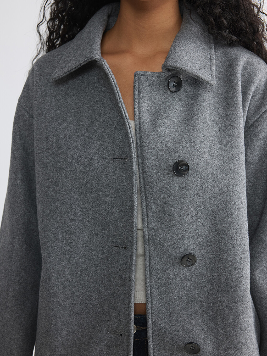 Shirt Collar Women's Cachet Coat-2