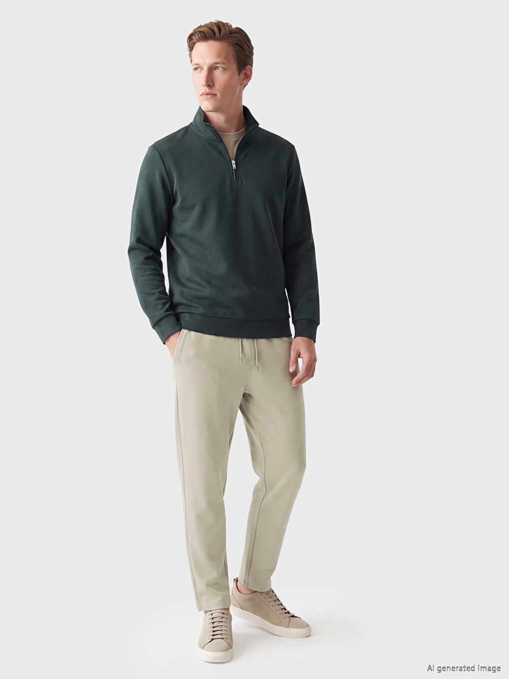 Regular Fit Men's Sweatpants-1