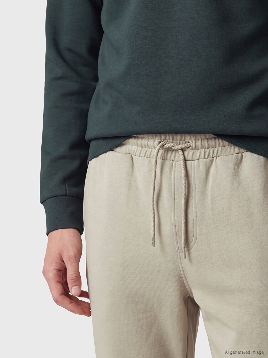 Regular Fit Men's Sweatpants-2