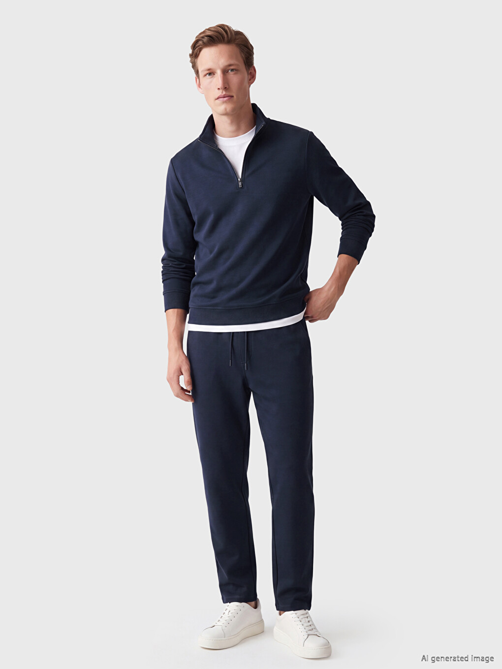 Regular Fit Men's Sweatpants-1