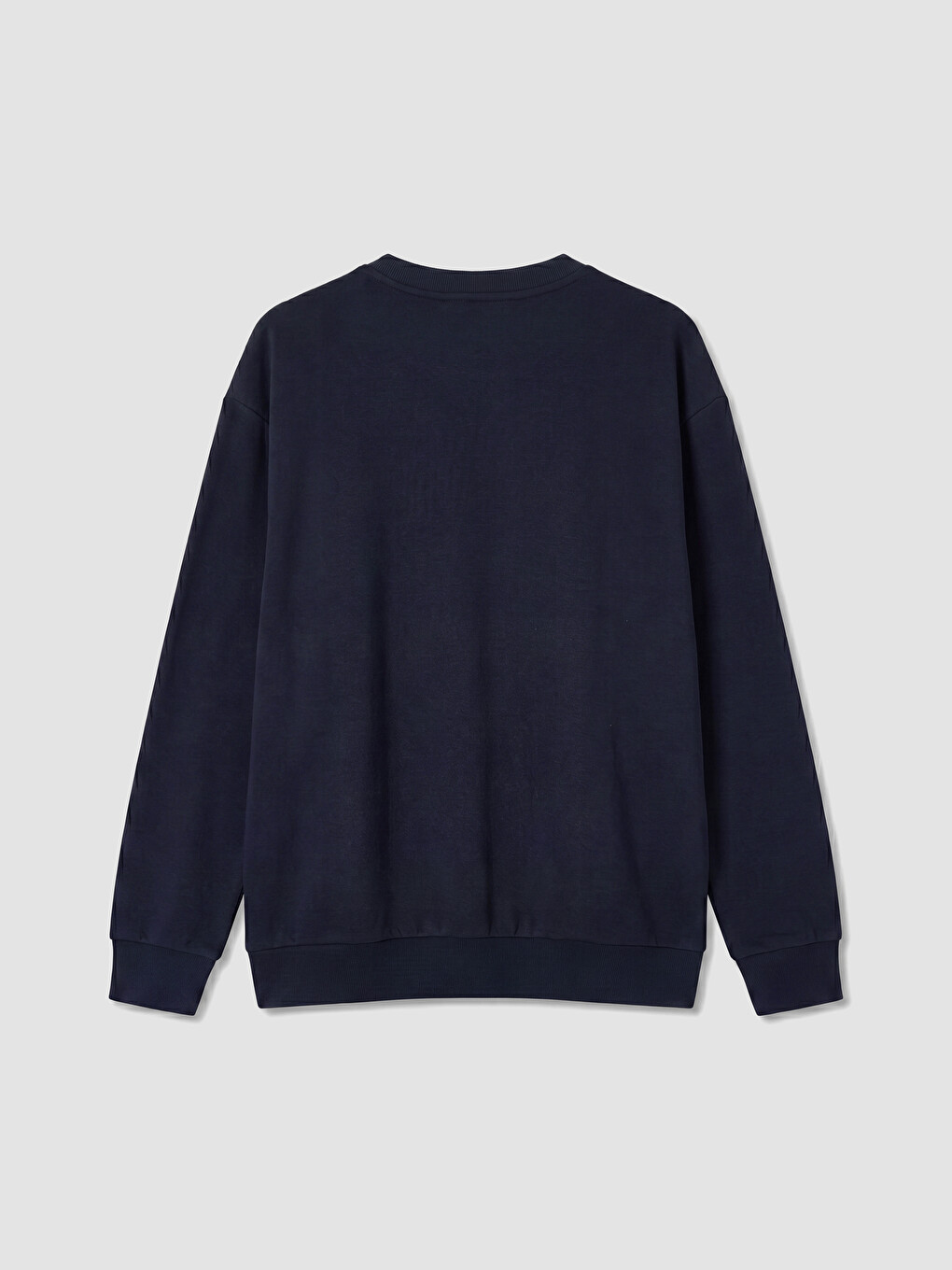 Crew Neck Men's Thick Sweatshirt-6