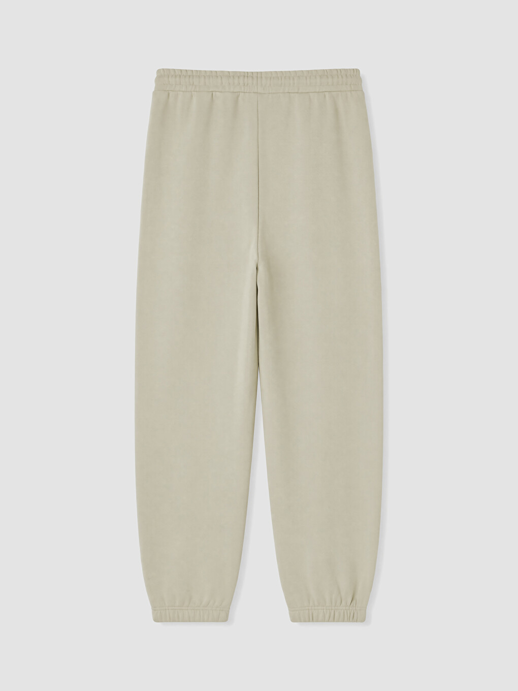 Man Beige Jogger Sweatpants-6