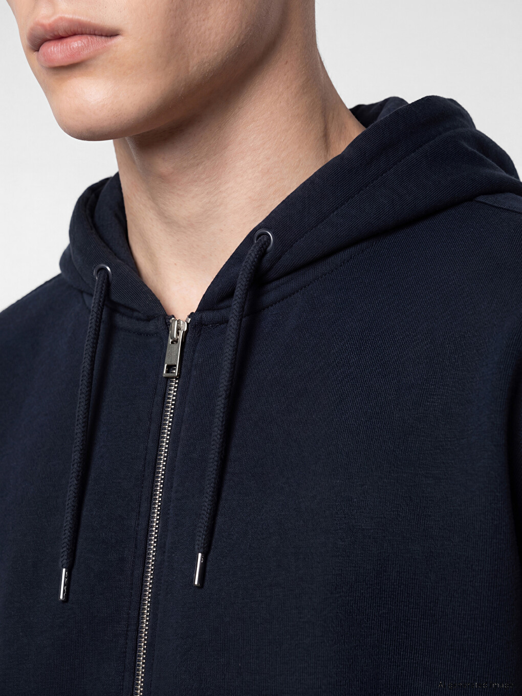 Hooded Basic Men's Cardigan-2