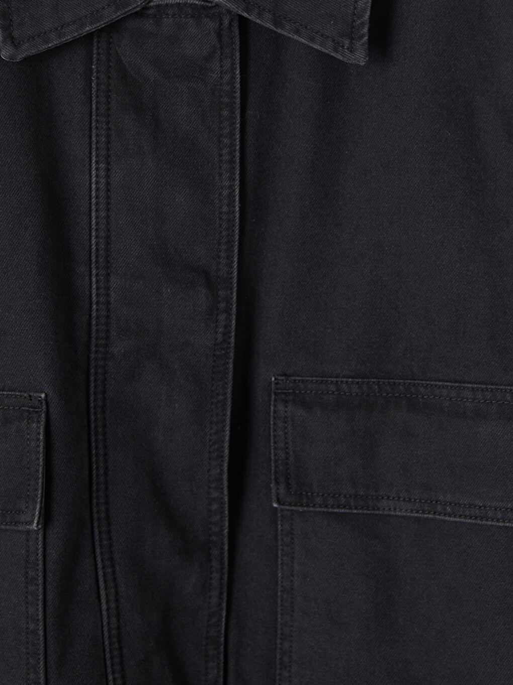 Frau Schwarz Jeansjacke-6