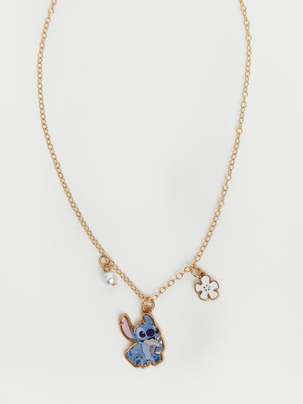 Girls' Stitch Printed Girls' Necklace-3