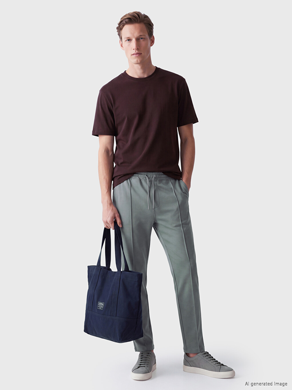 Regular Fit Men's Sweatpants-1