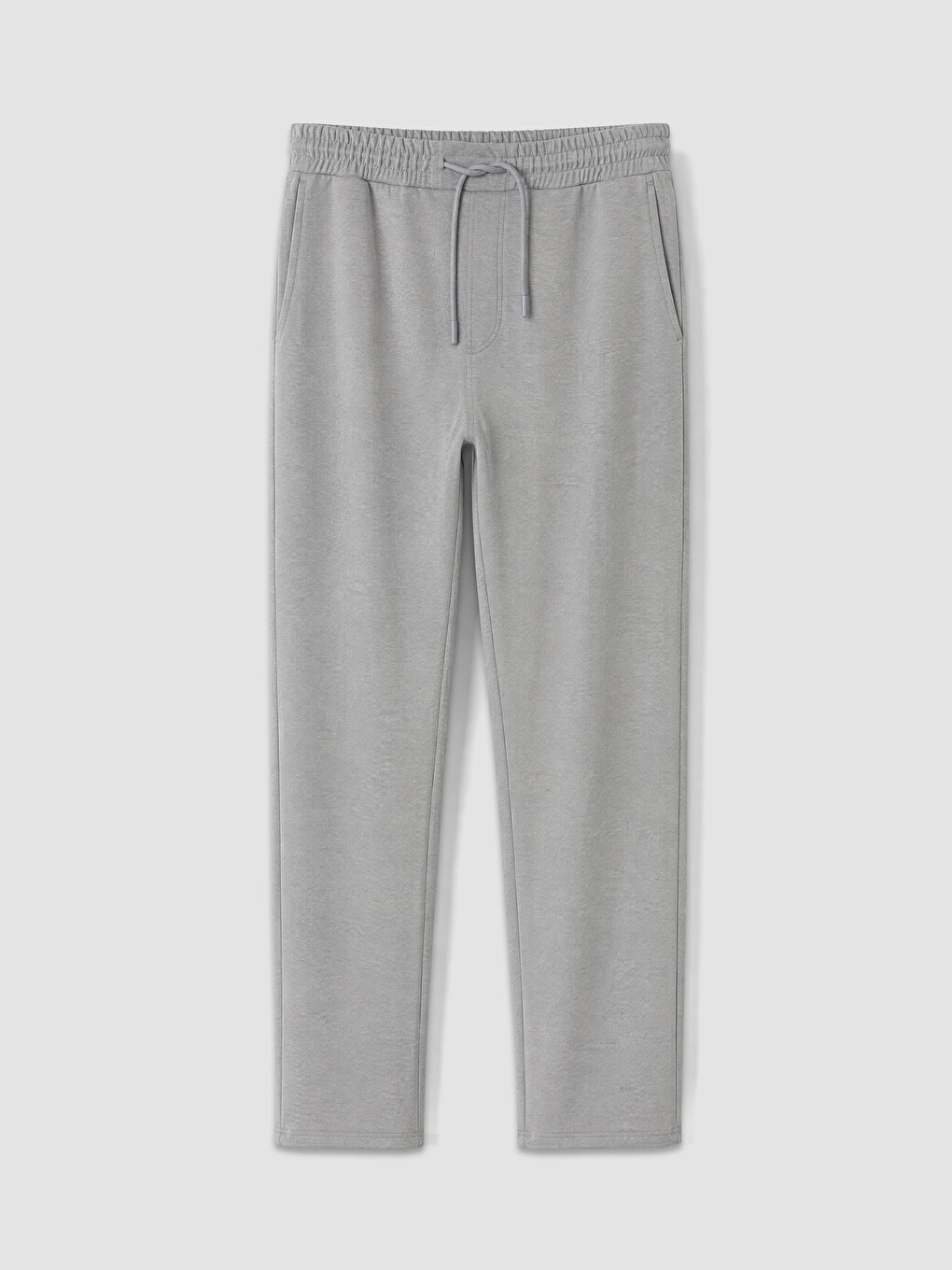 Gri Regular Fit Erkek Eşofman Altı-4