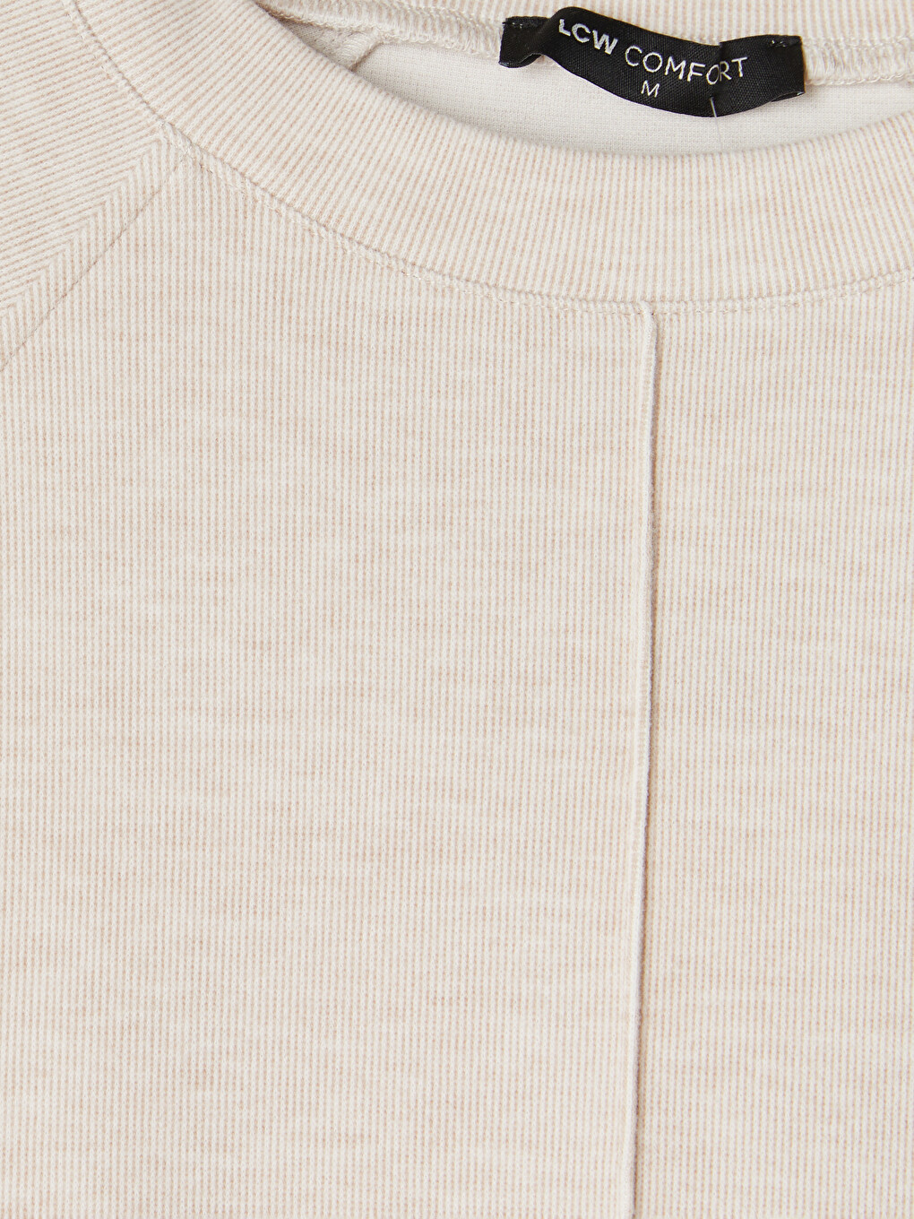 Crew Neck Women's Stitch Detailed Relax Fit Sweatshirt-4