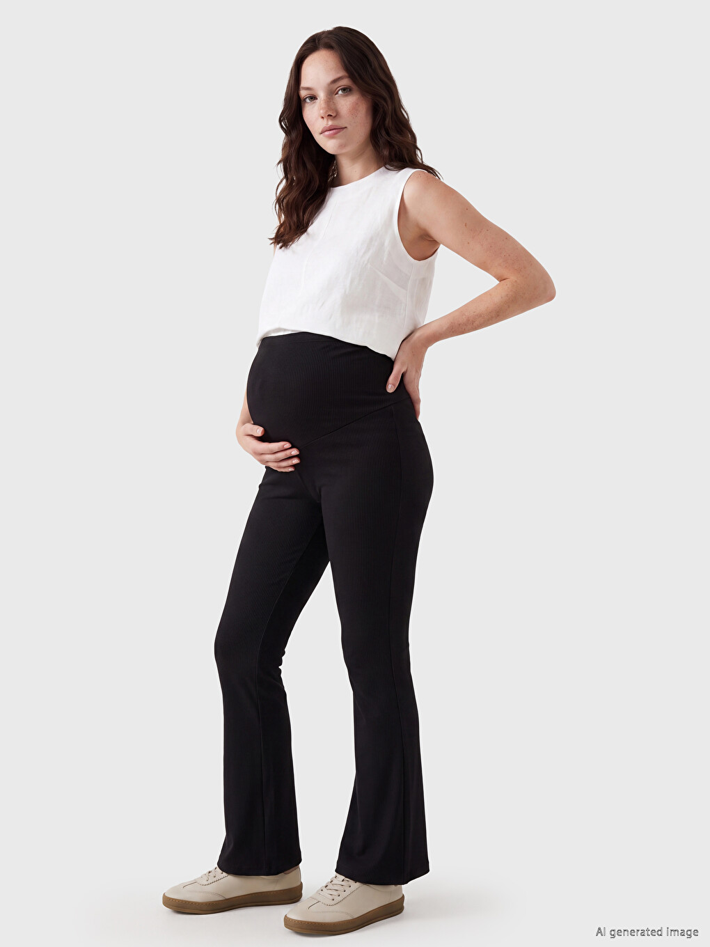 Woman Black Leggings