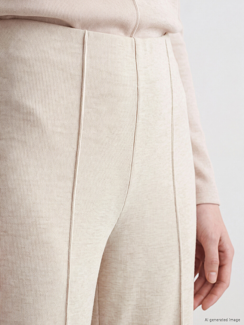 Wide Leg Women's Sweatpants-2