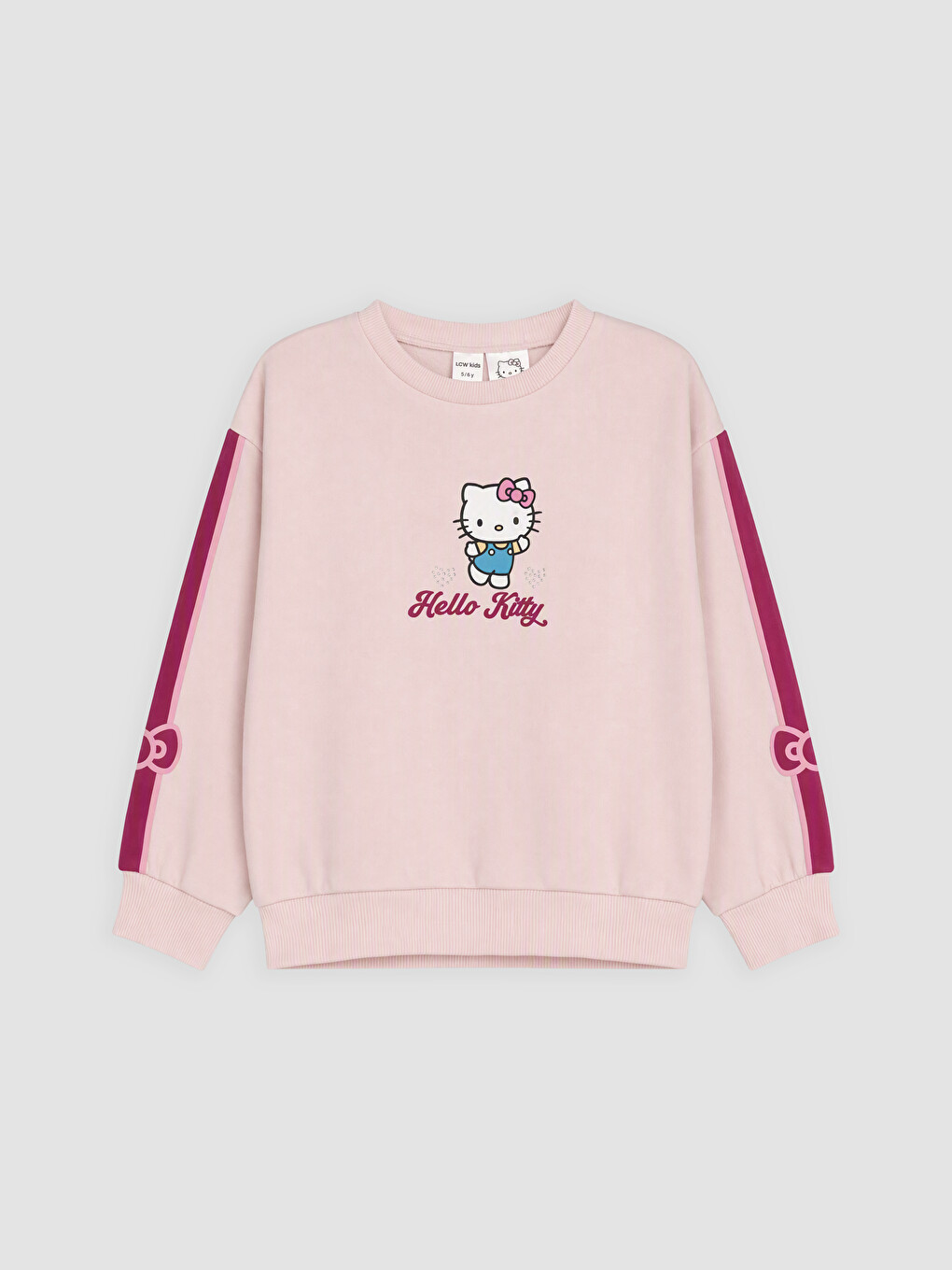 Pembe Hello Kitty Baskılı Kız Çocuk Eşofman Takım-1