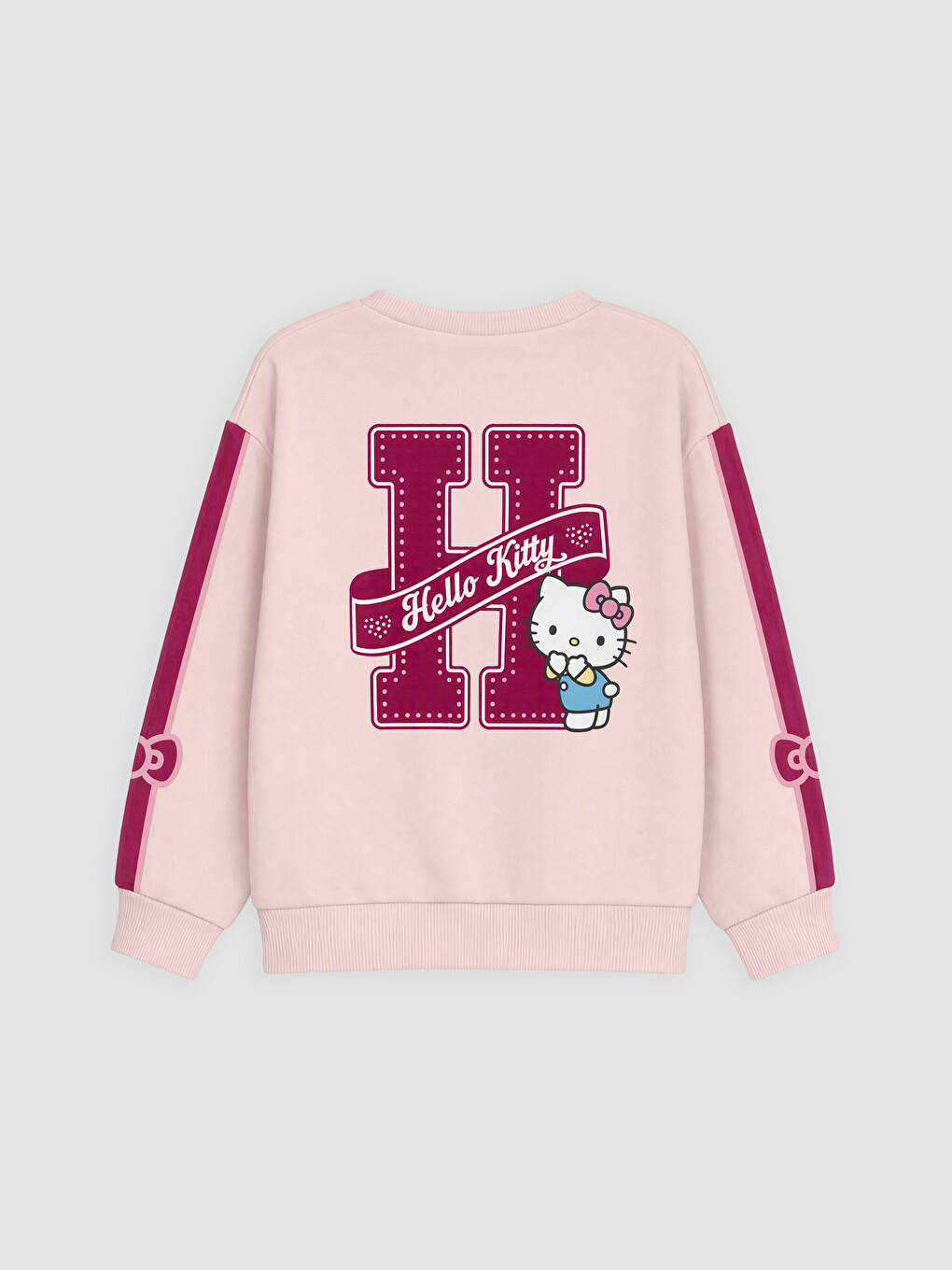 Pembe Hello Kitty Baskılı Kız Çocuk Eşofman Takım-3