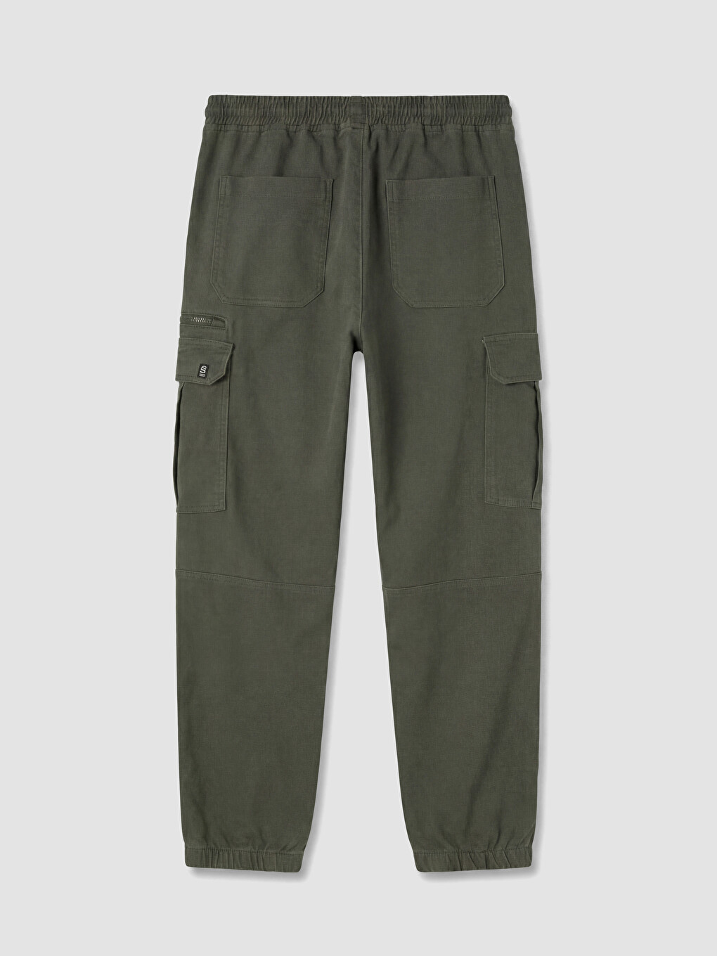 Regular Fit Men's Cargo Trousers-6