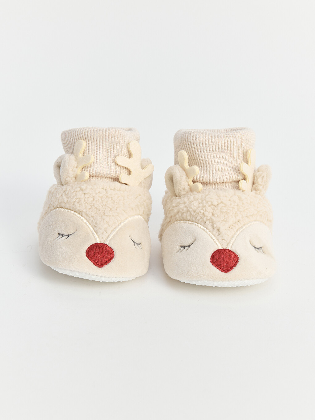 Rabbit Figured Baby Girls' Slipper-1