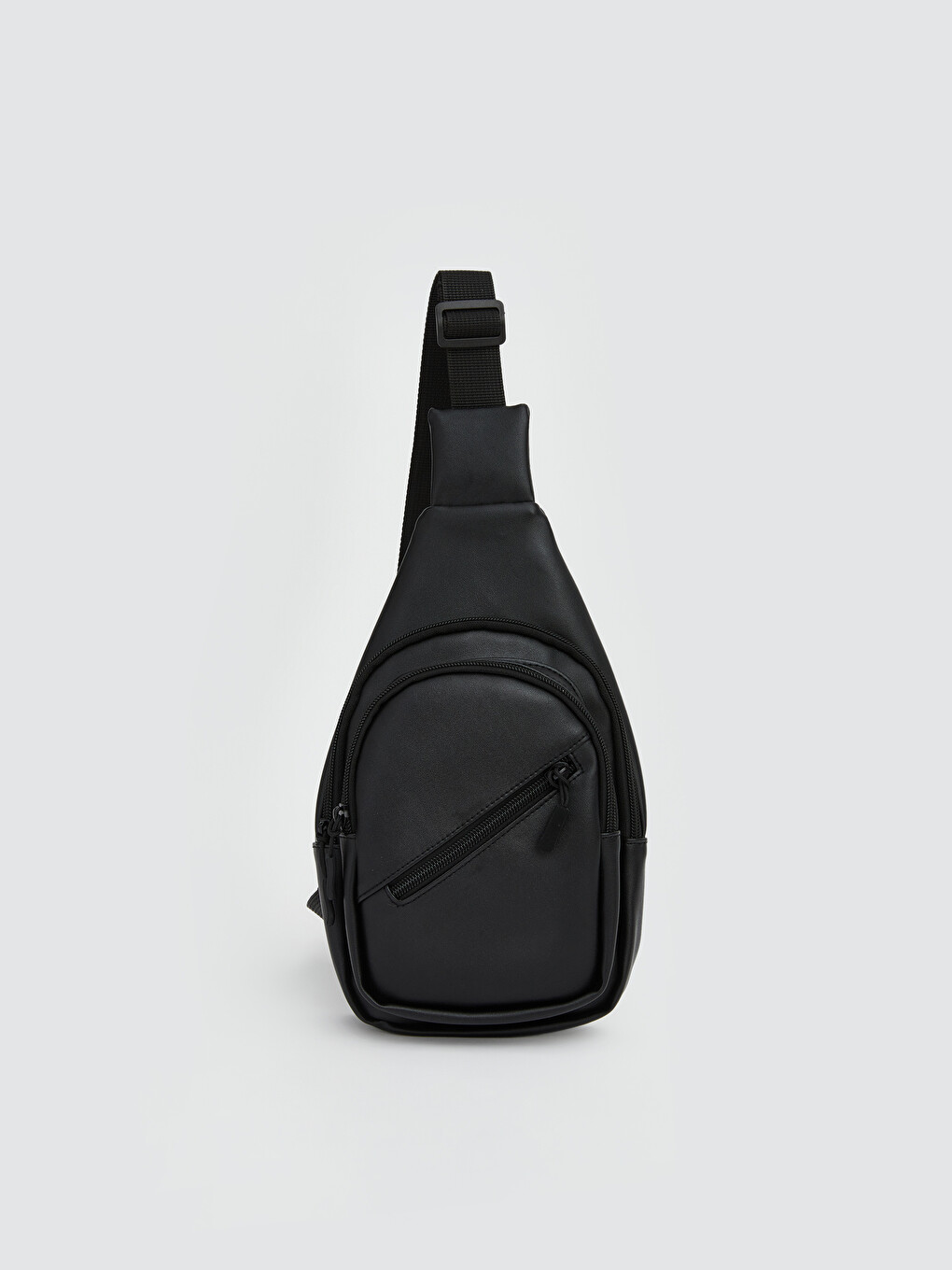 Leather Look Men's Chest Bag