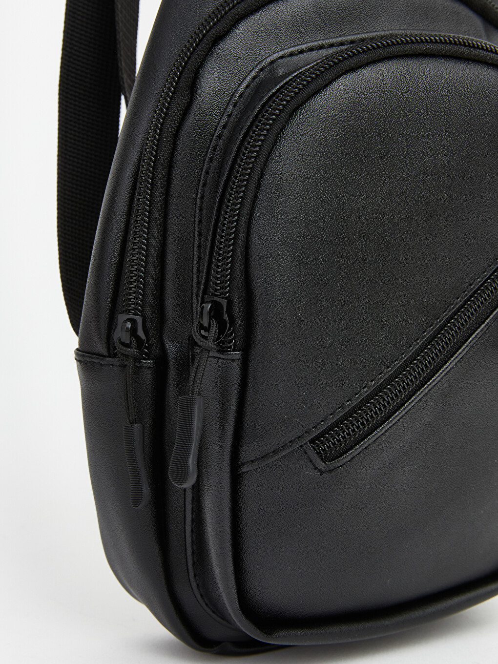 Leather Look Men's Chest Bag-3