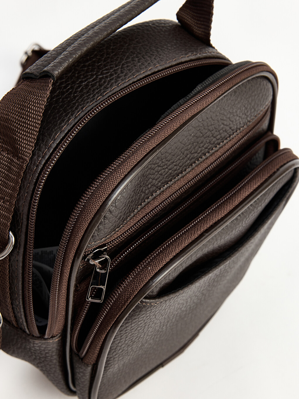 Leather Look Men's Hand Bag-3