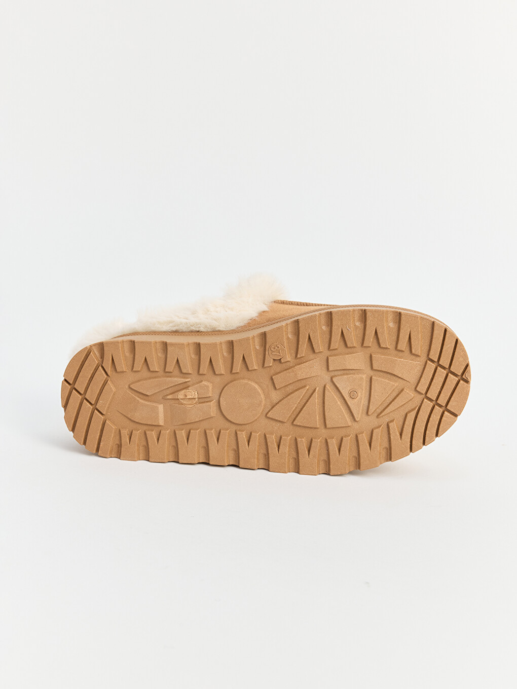 Suede Look Fur-lined Women's Slipper-2