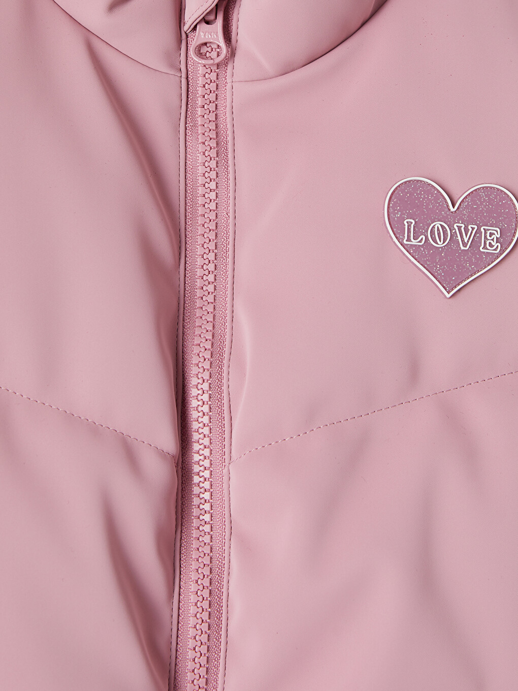 Gilet À Col Montant Pour Fille-1