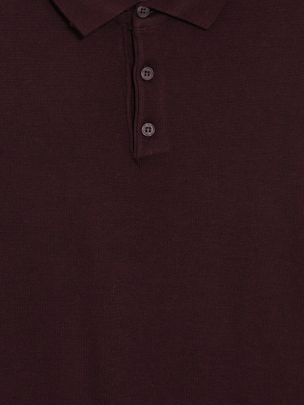 Mor Polo Yaka Regular Fit Erkek Triko Kazak-6