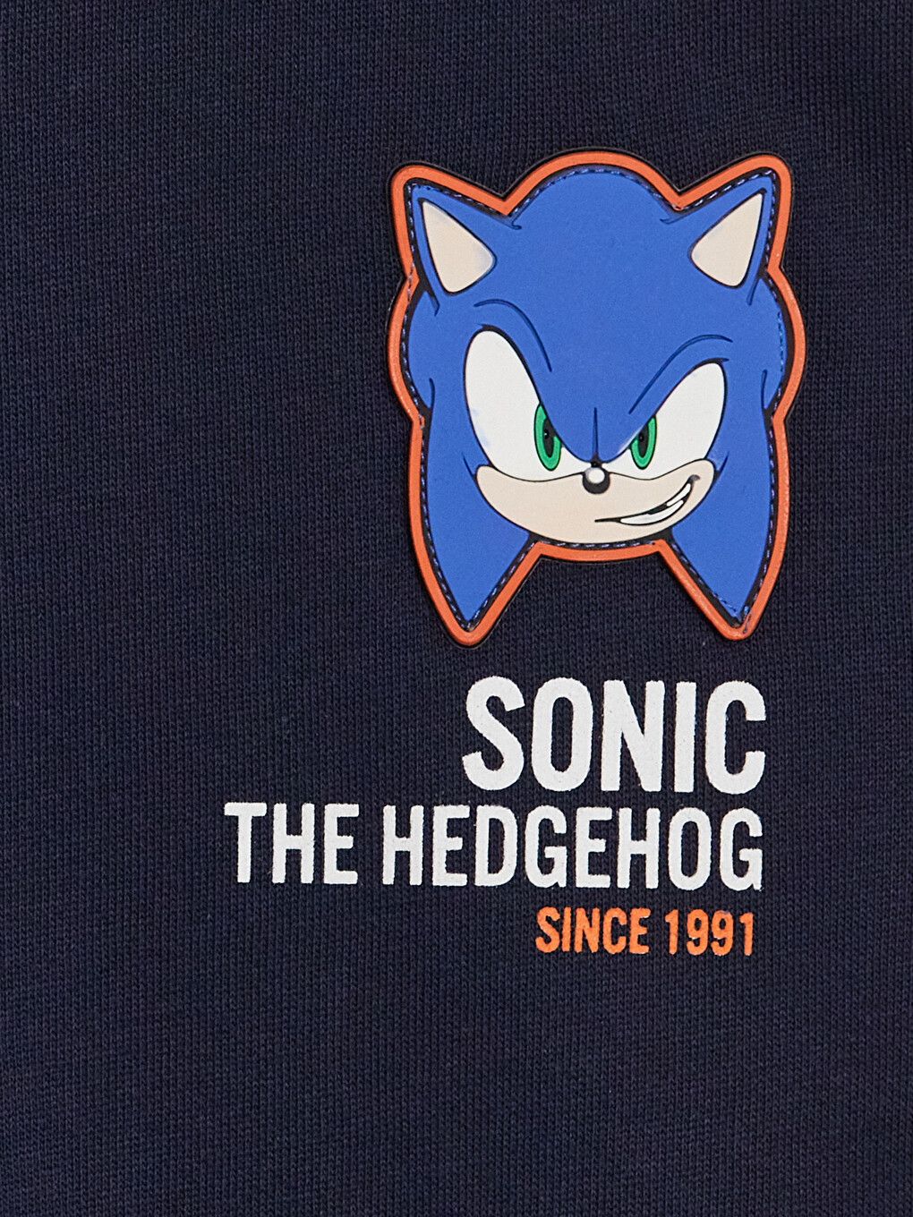 Dečija Dukserica Sa Okruglim Izrezom I Sonic Štampom-2
