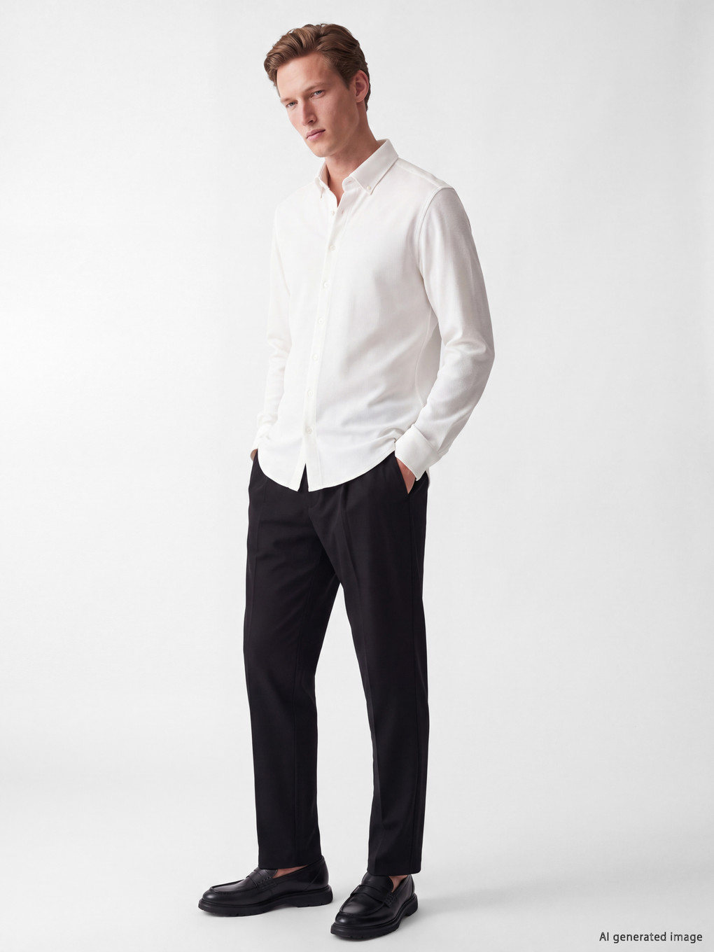 Man White Shirt-1