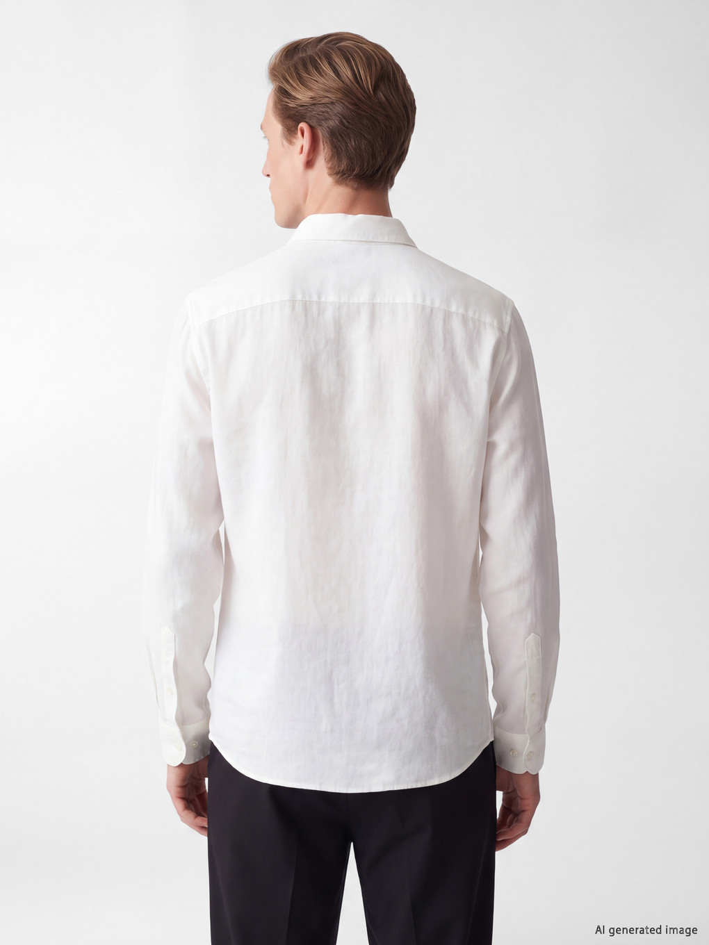 Man White Shirt-3