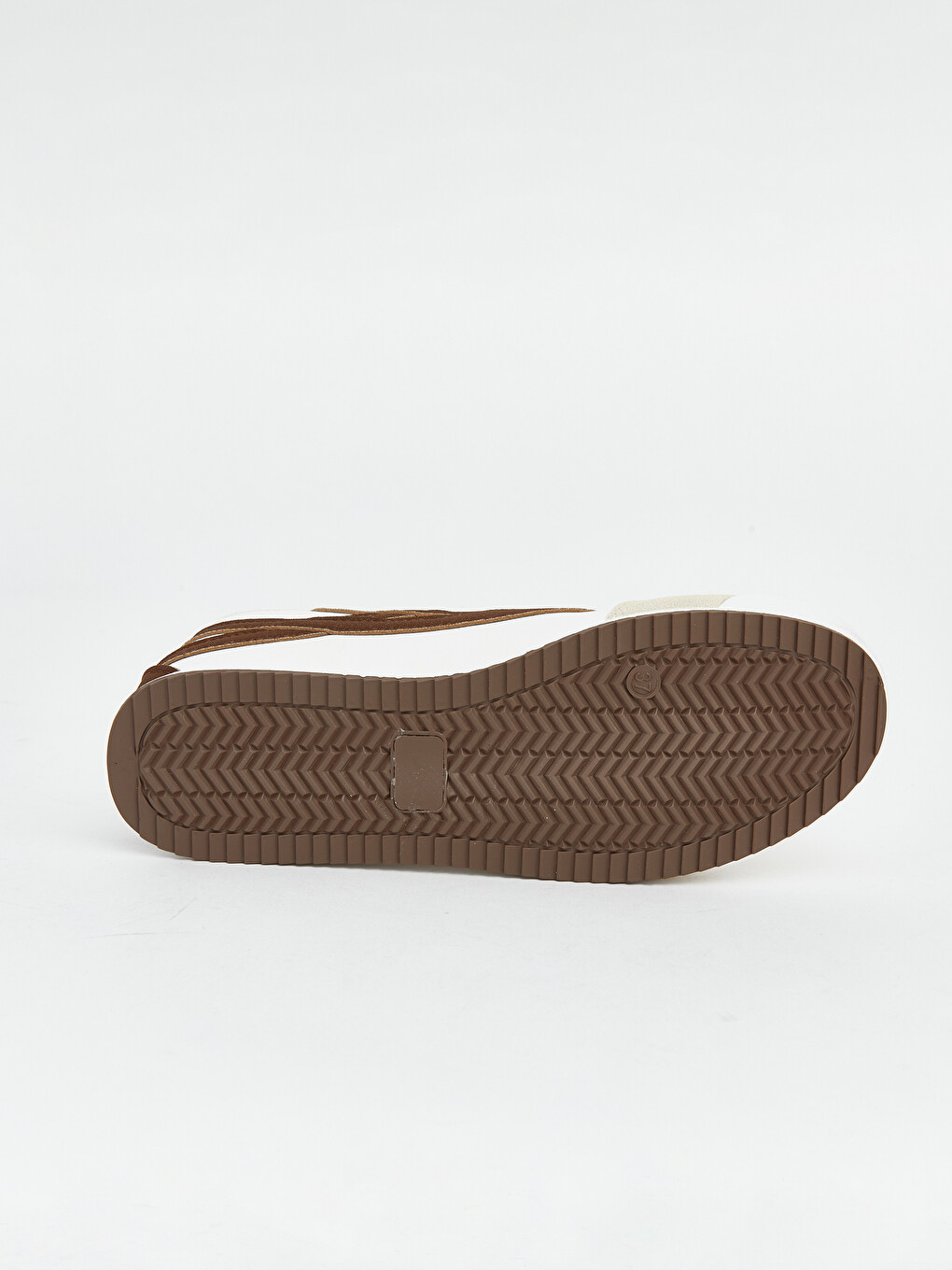 Faux Leather Women's Sneakers-3