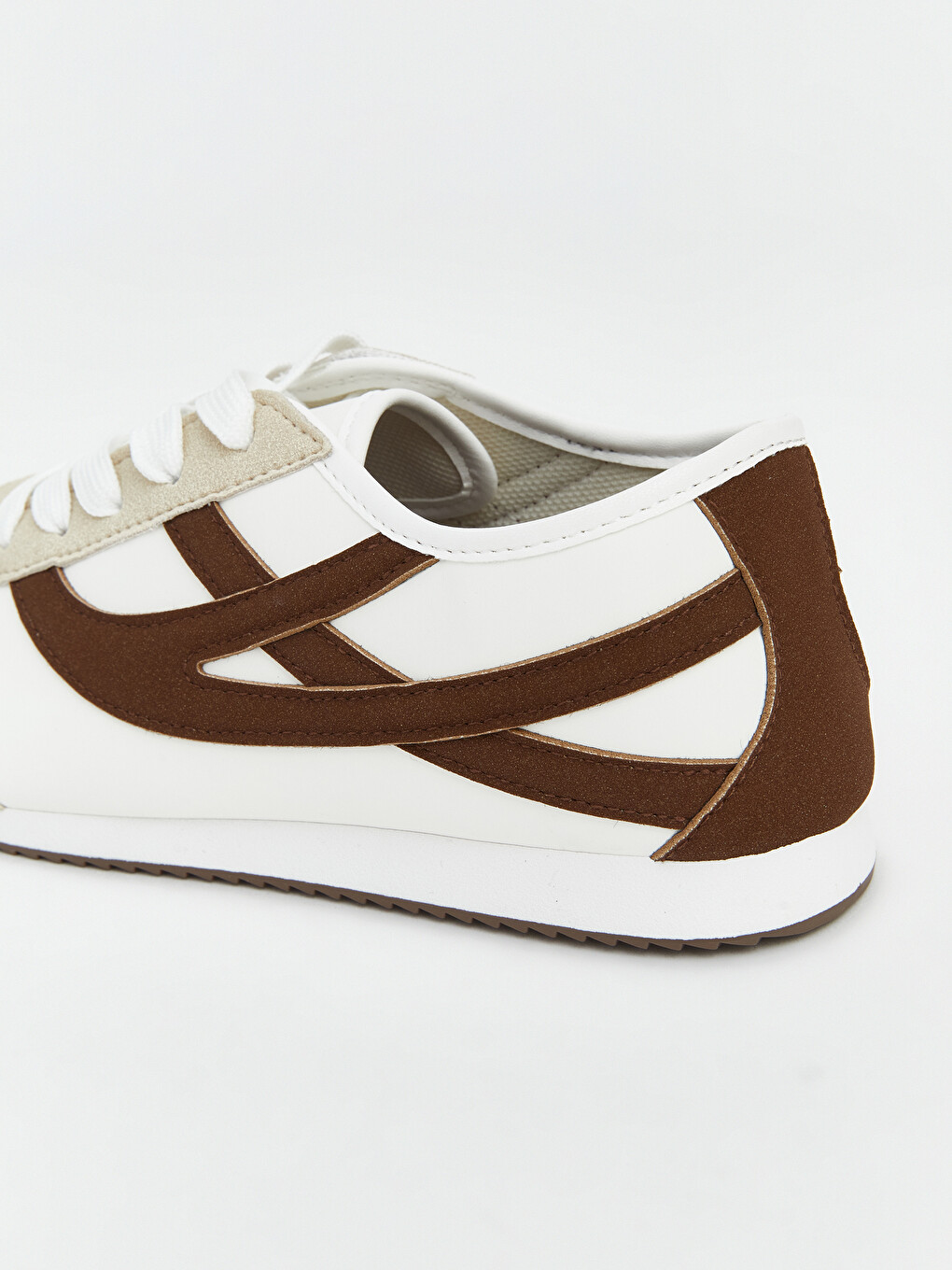 Faux Leather Women's Sneakers-4