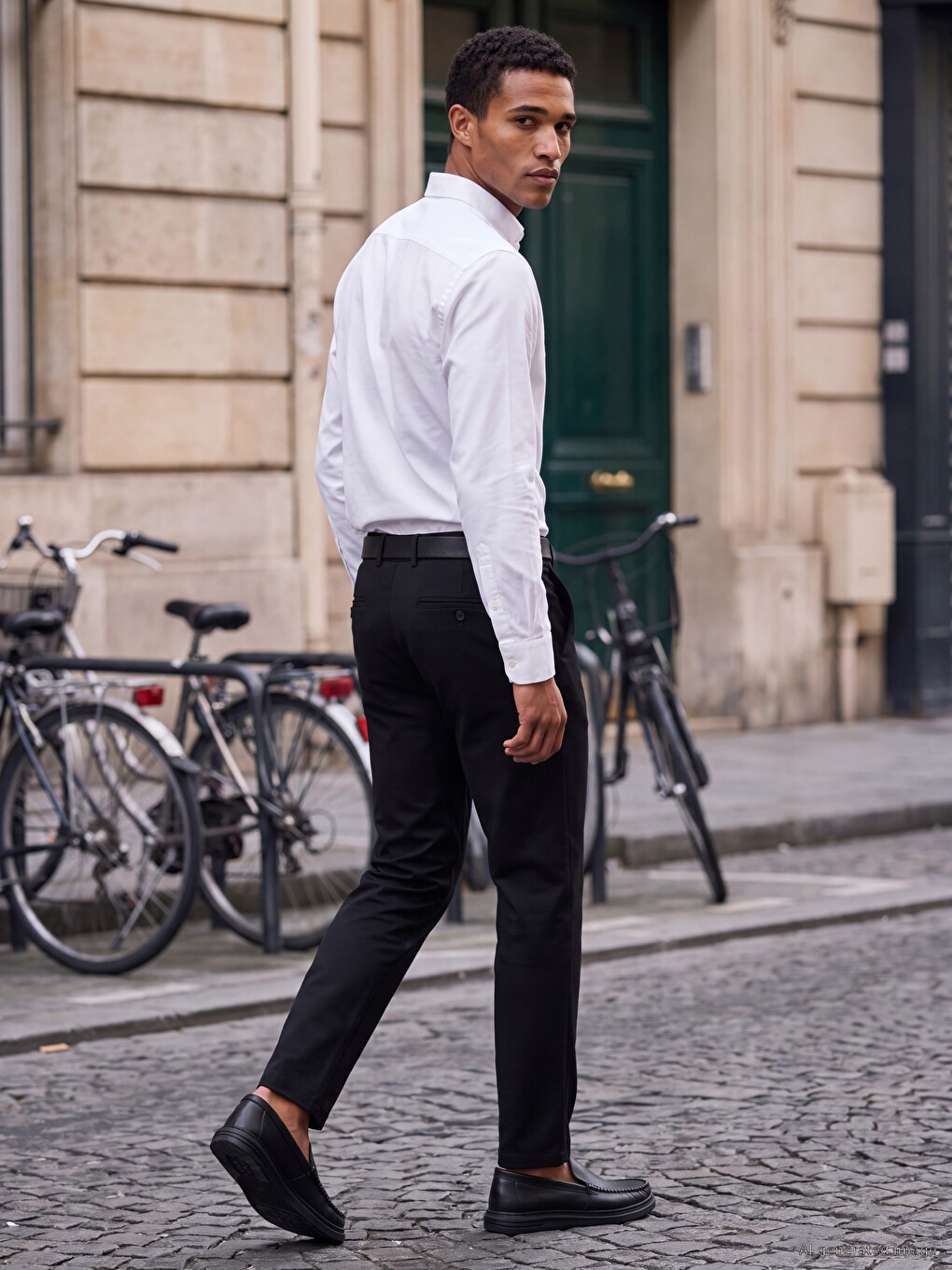 سروال شينو رجالي بقصة عادية