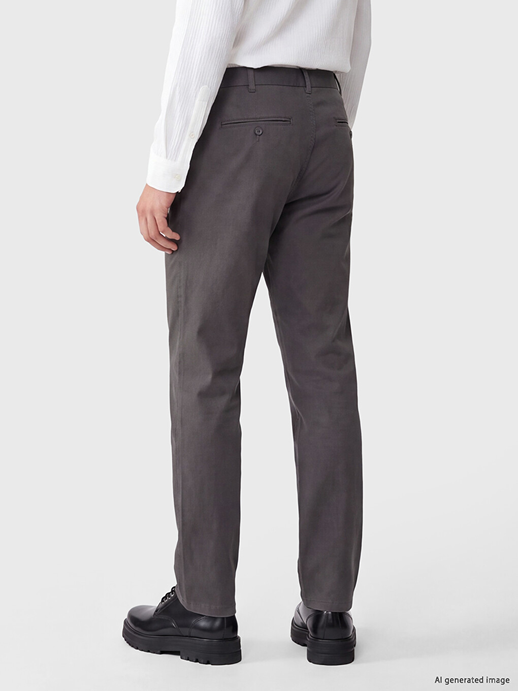 Regular Fit Men's Chino Trousers-2