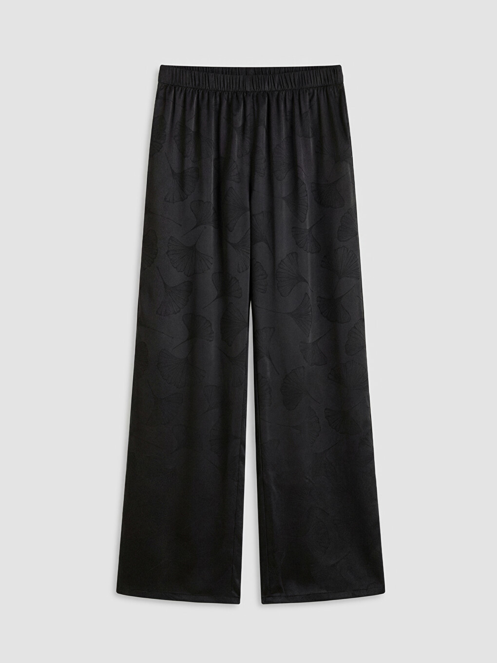 Collared Neck Satin Women's Pyjamas Set-8