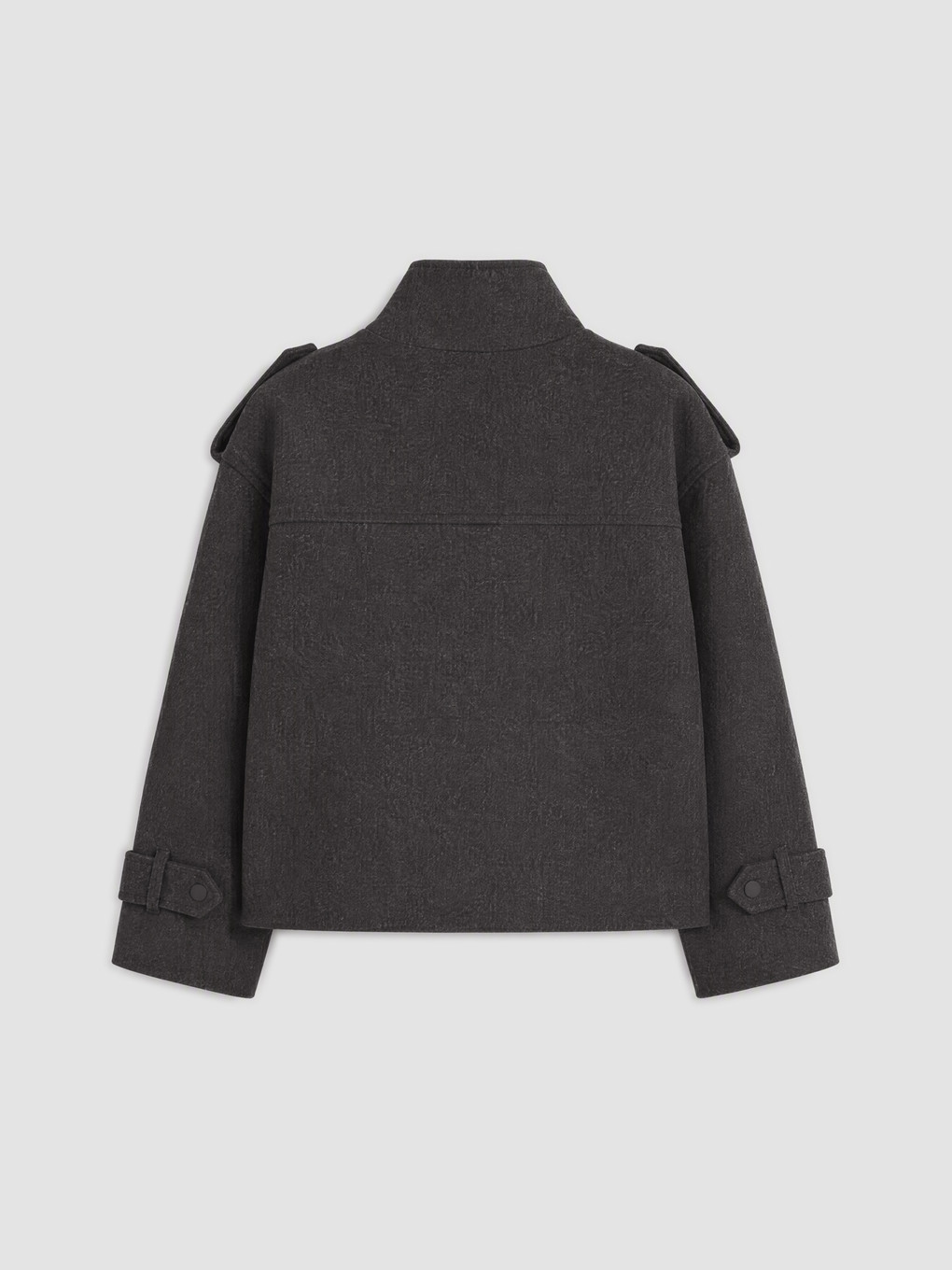 Mock Neck Oversize Women's Cachet Jacket-5